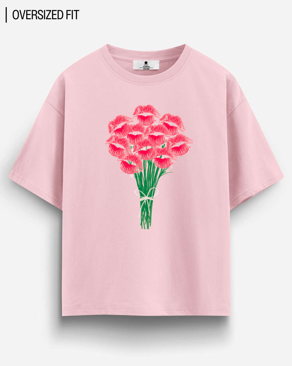 KISSES OVERSIZED T-SHIRT