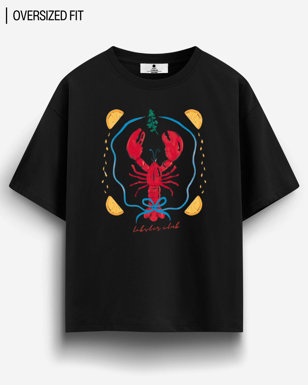 LOBSTER CLUB OVERSIZED T-SHIRT
