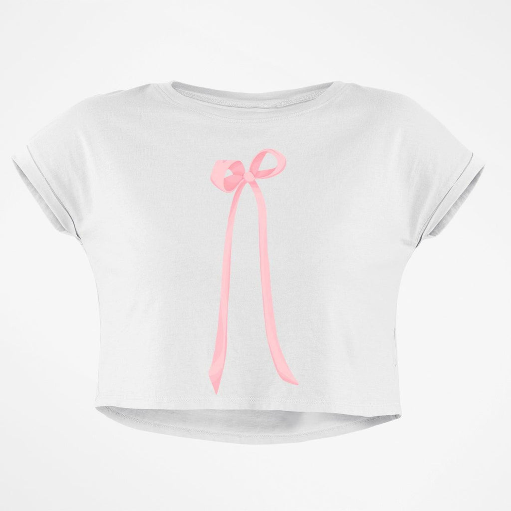 LONG PRINCESS BOW CROP TOP