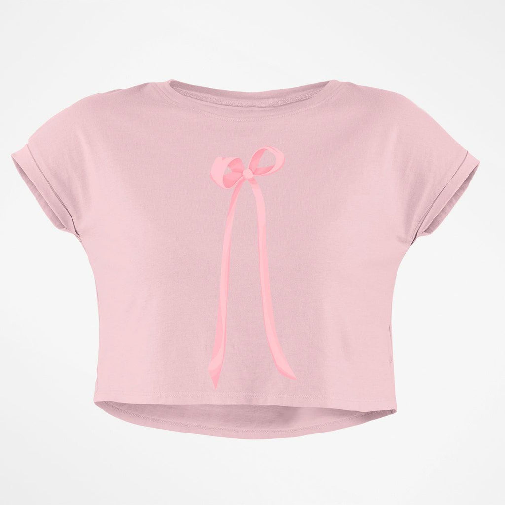 LONG PRINCESS BOW CROP TOP