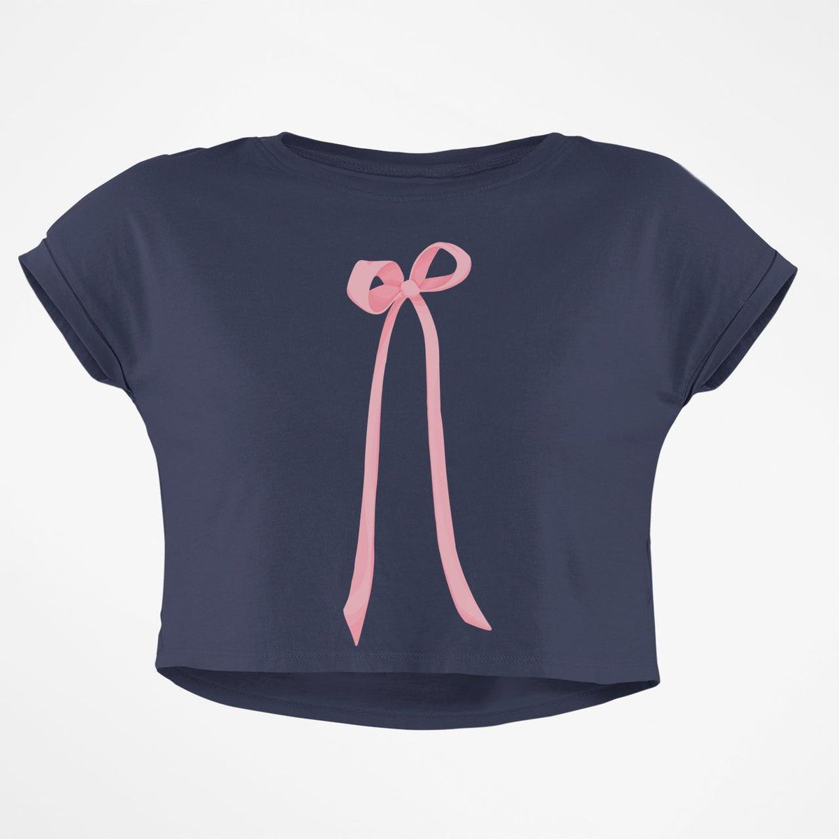 LONG PRINCESS BOW CROP TOP