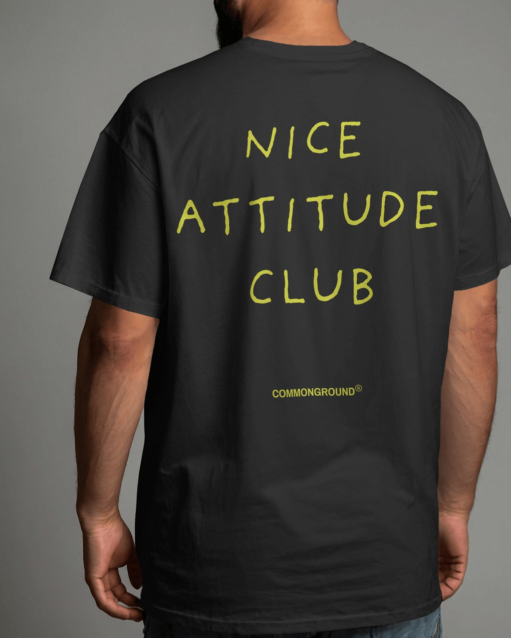 NICE ATTITUDE OVERSIZED T-SHIRT