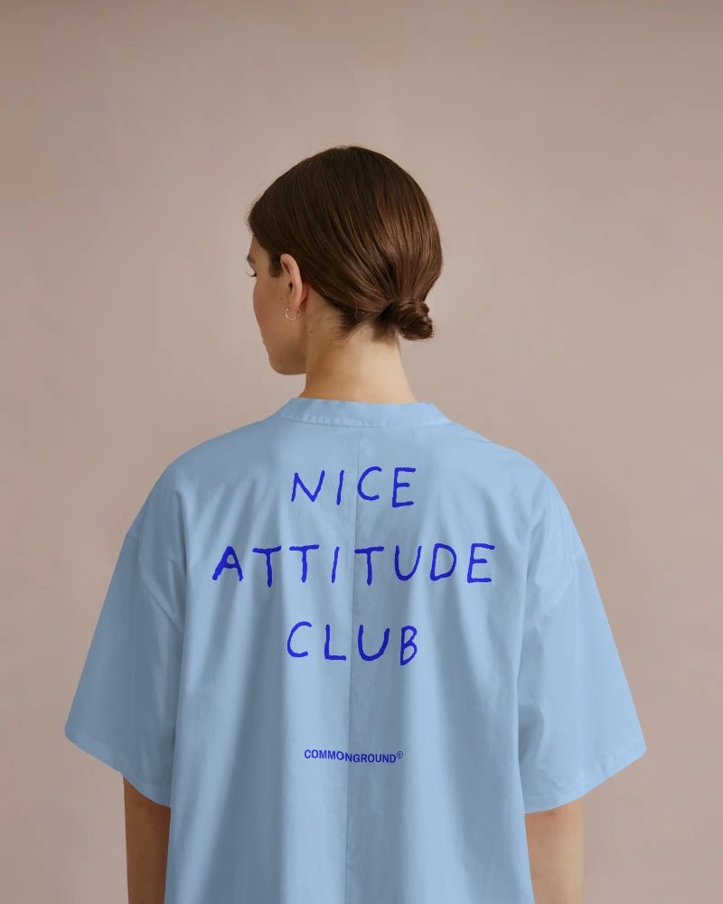NICE ATTITUDE OVERSIZED T-SHIRT