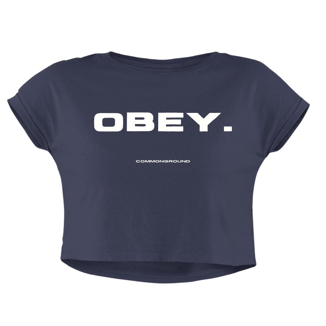 OBEY CROP TOP