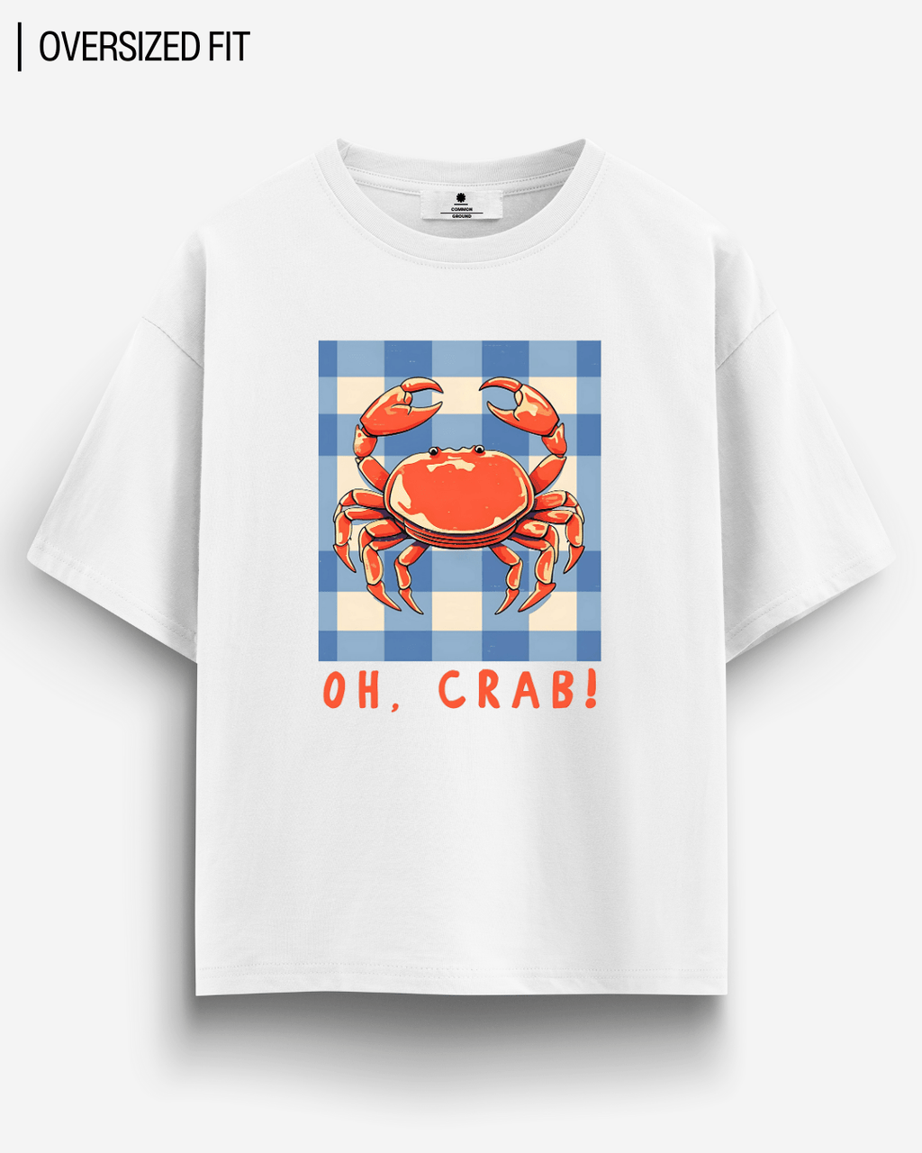 OH CRAB OVERSIZED T-SHIRT
