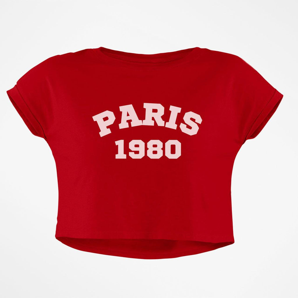 PARIS 1980 CROP TOP