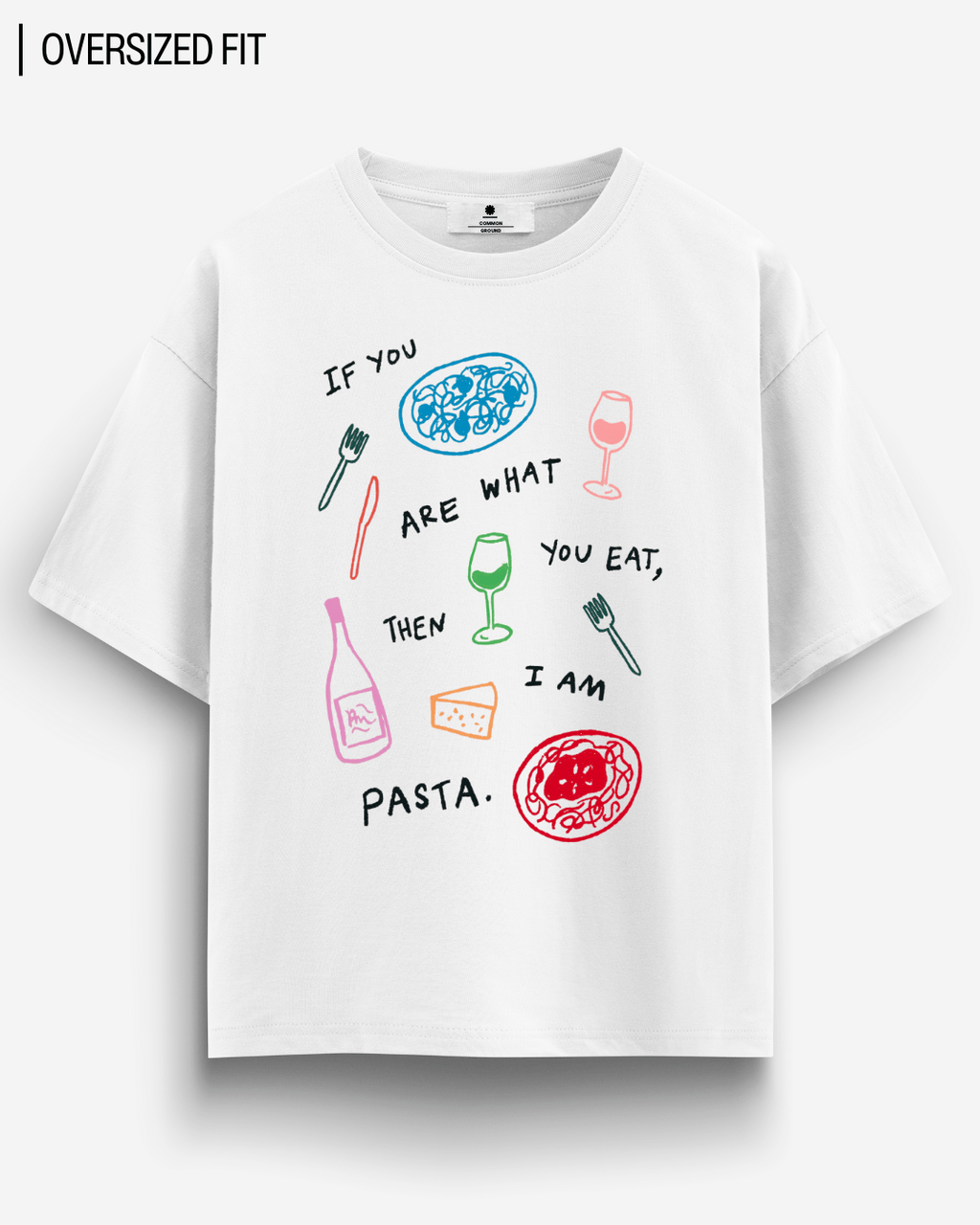 PASTA OVERSIZED T-SHIRT