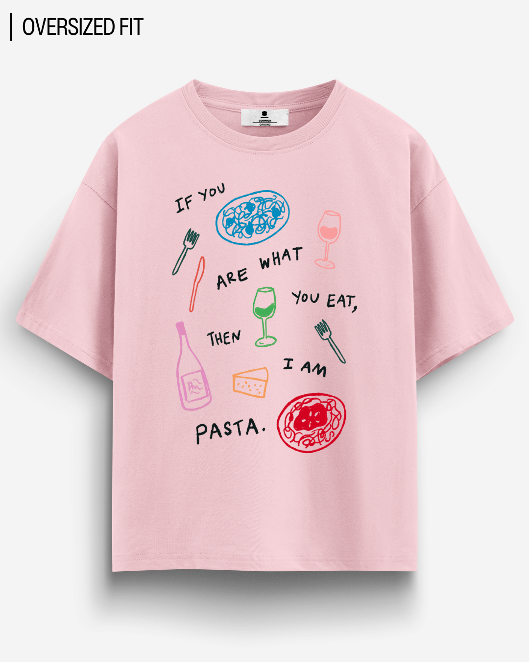PASTA OVERSIZED T-SHIRT