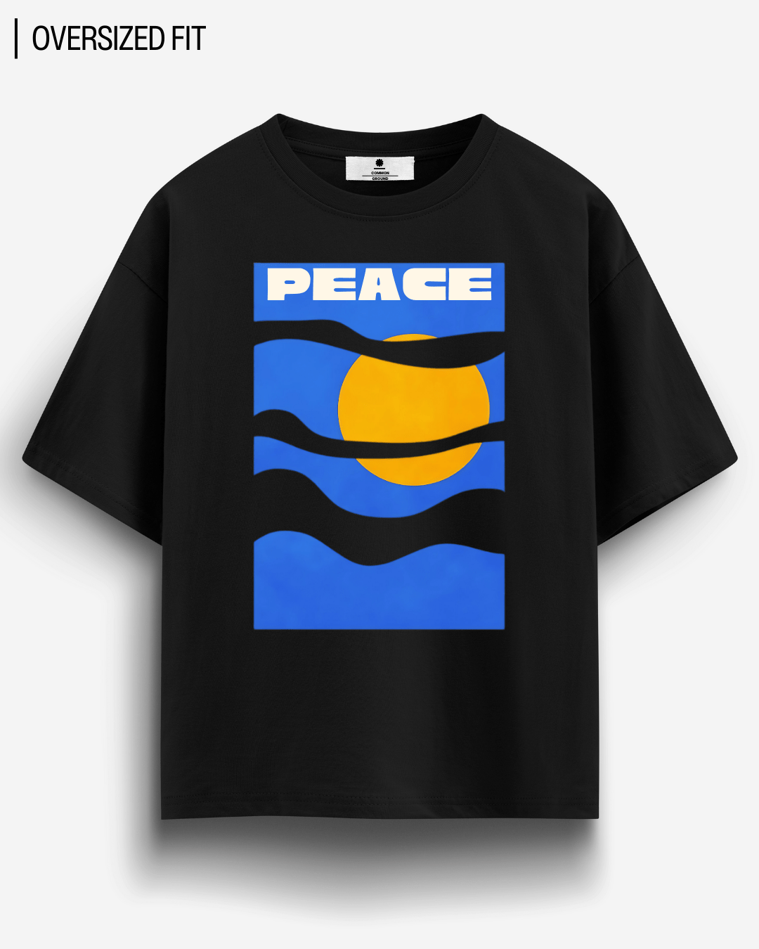 PEACE OVERSIZED T-SHIRT