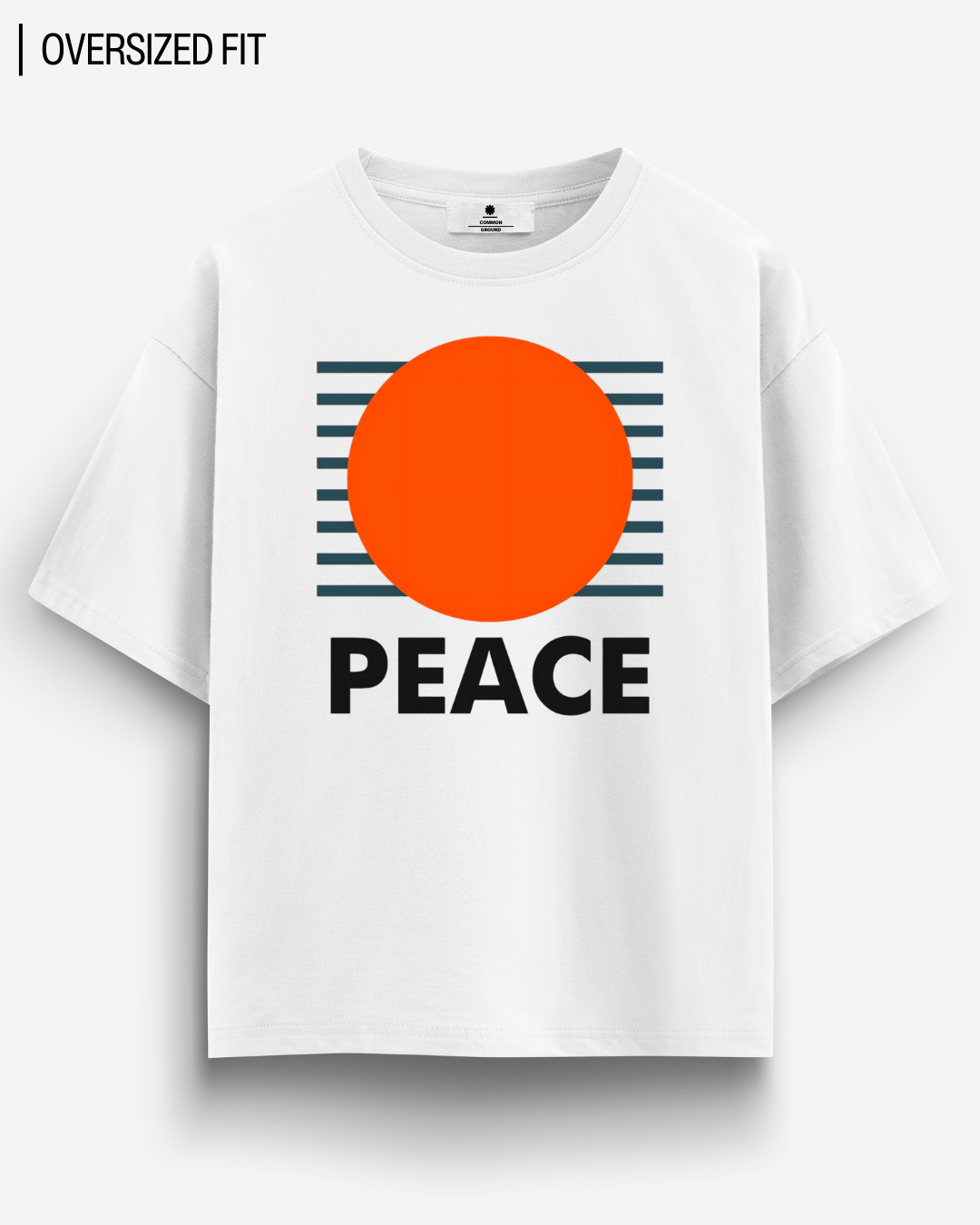 PEACE OVERSIZED T-SHIRT