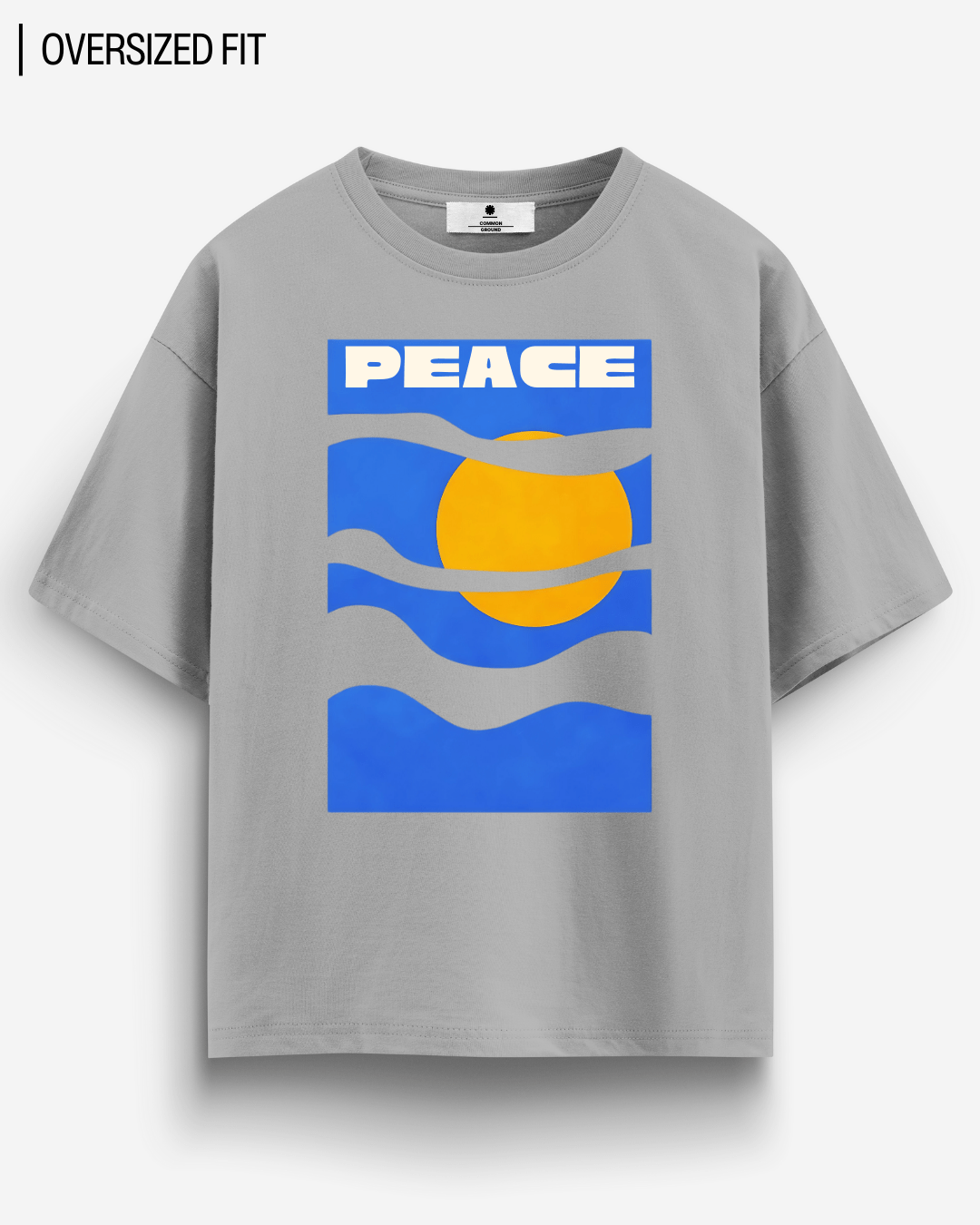 PEACE OVERSIZED T-SHIRT