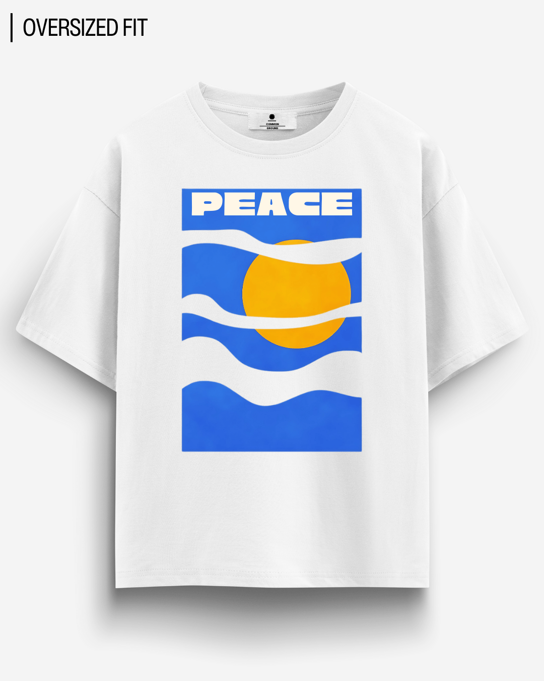 PEACE OVERSIZED T-SHIRT