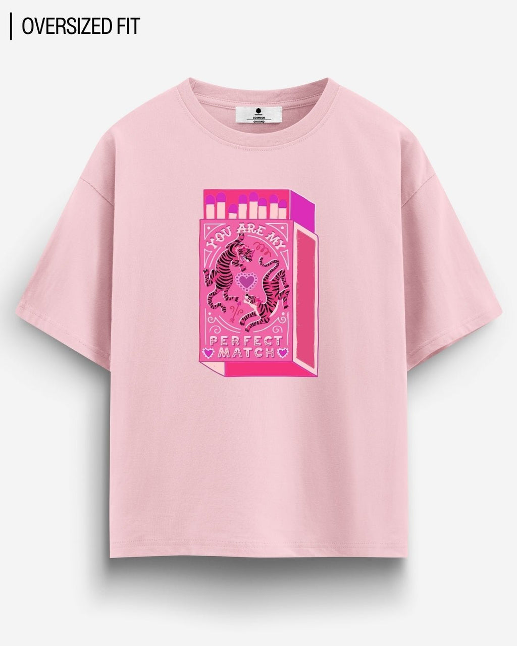 PERFECT MATCH OVERSIZED T-SHIRT