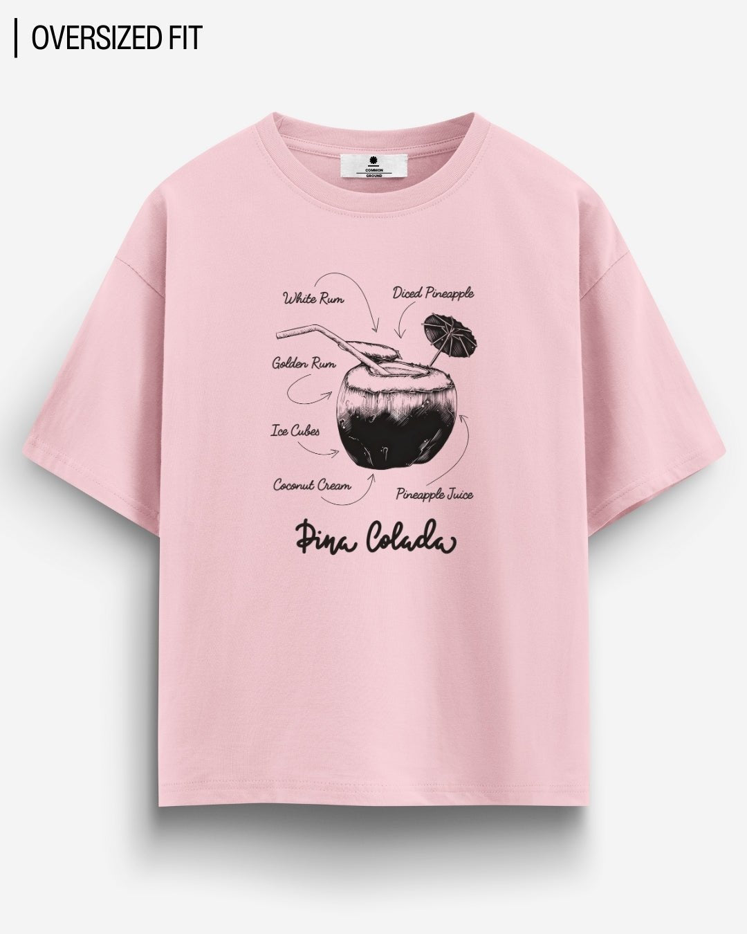 PINA COLADA OVERSIZED T-SHIRT