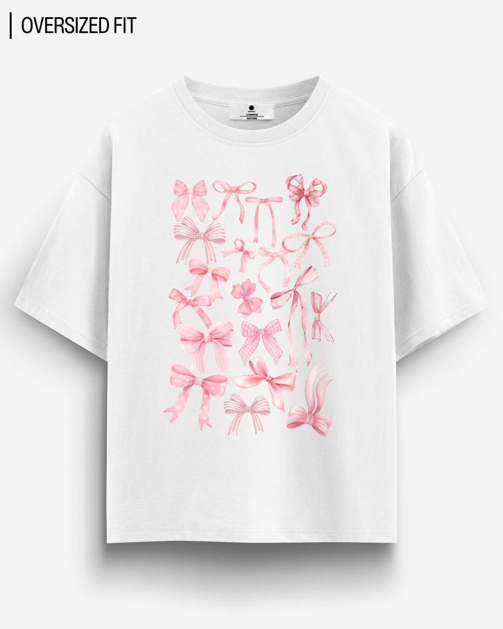 PRINCESS BOWS OVERSIZED T-SHIRT