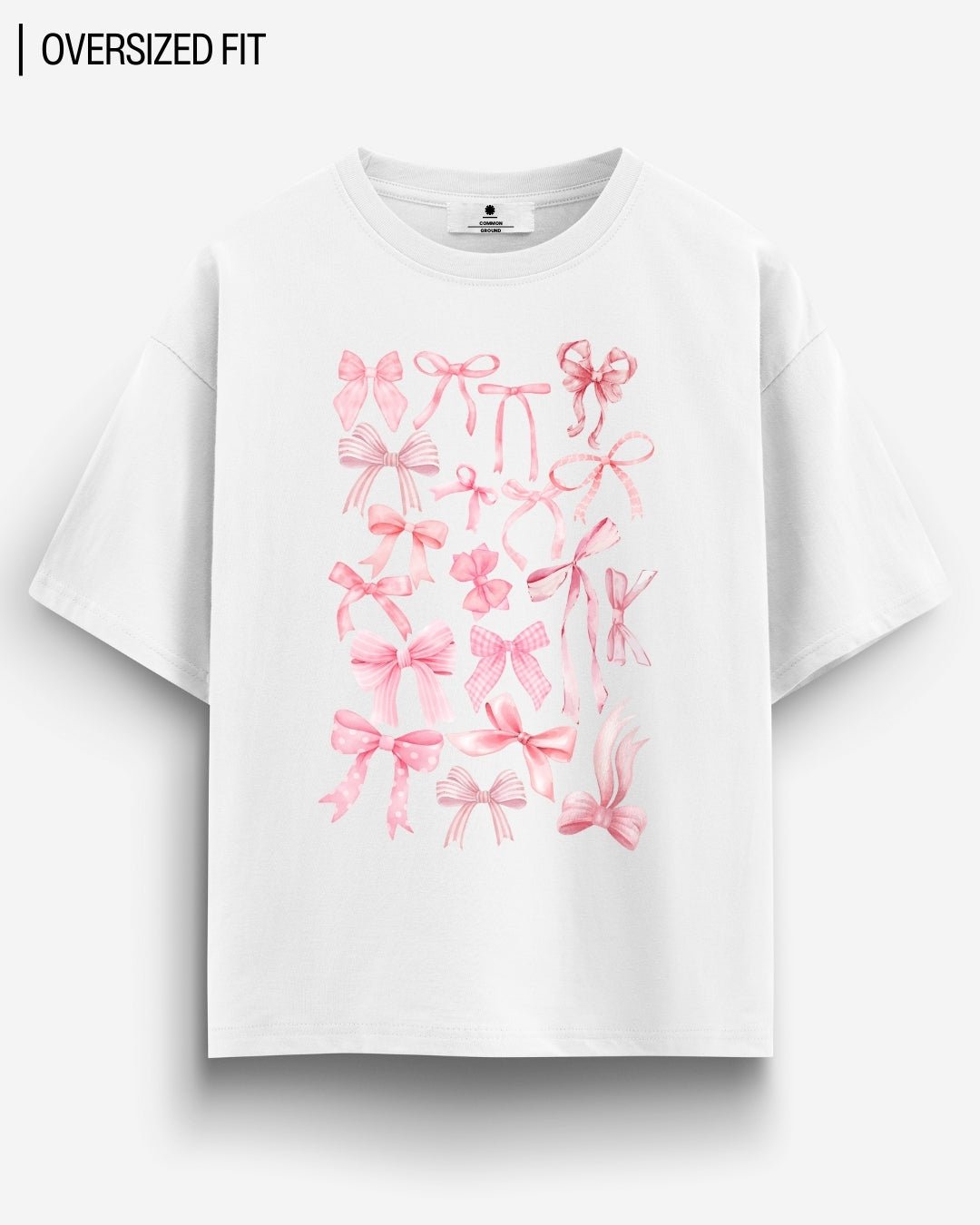 PRINCESS BOWS OVERSIZED T-SHIRT