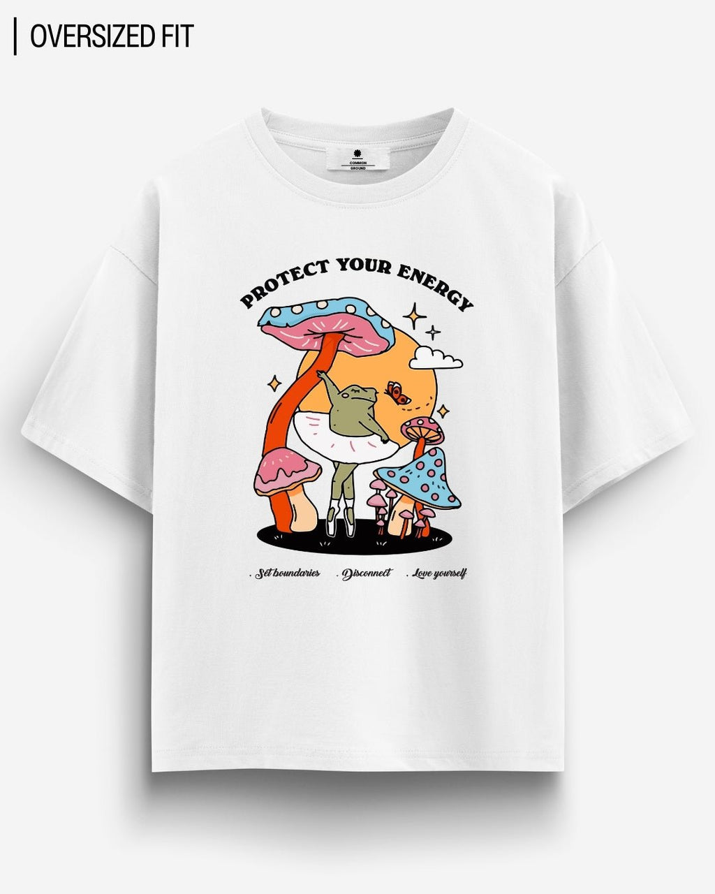 PROTECT YOUR ENERGY OVERSIZED T-SHIRT