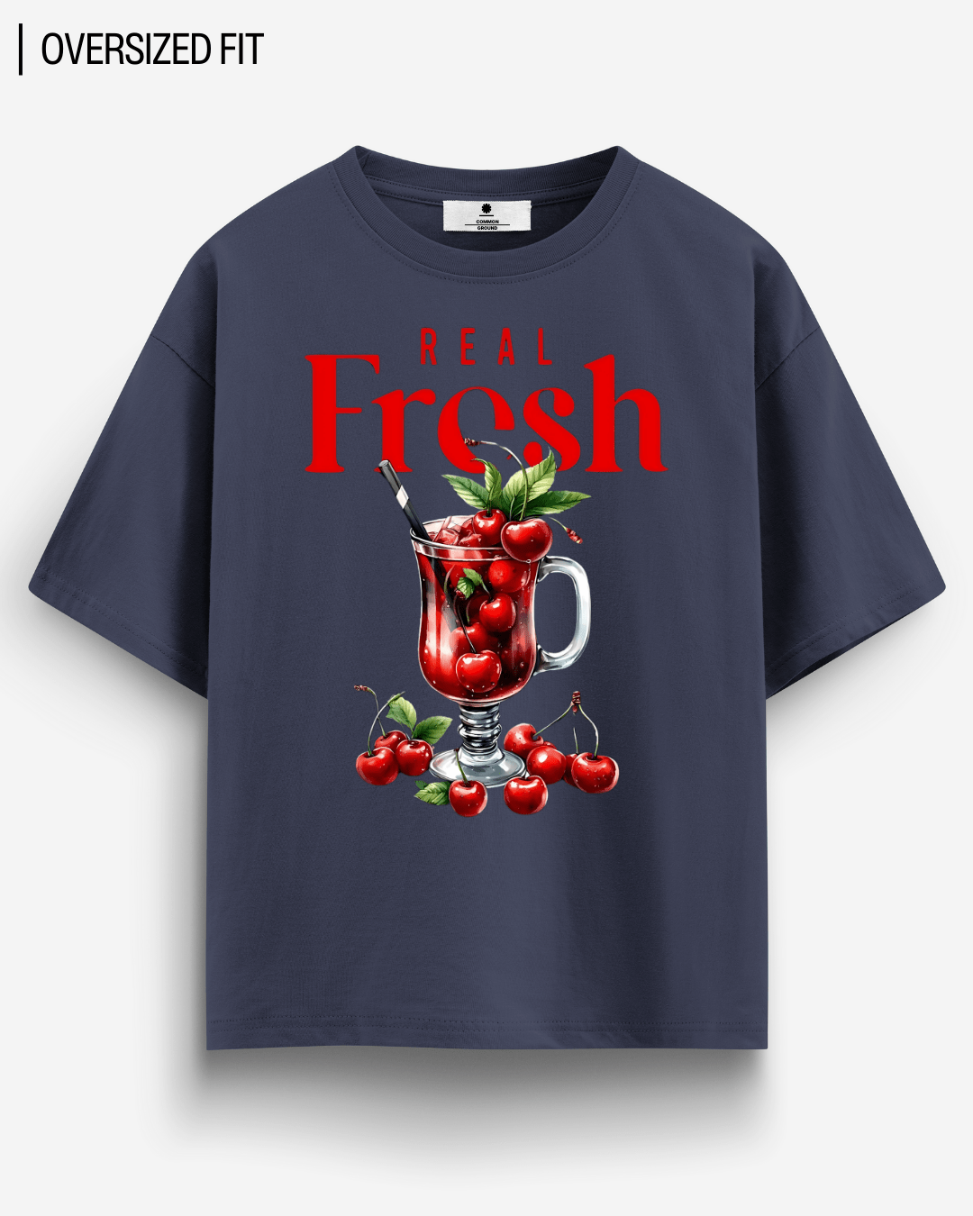 REAL FRESH OVERSIZED T-SHIRT