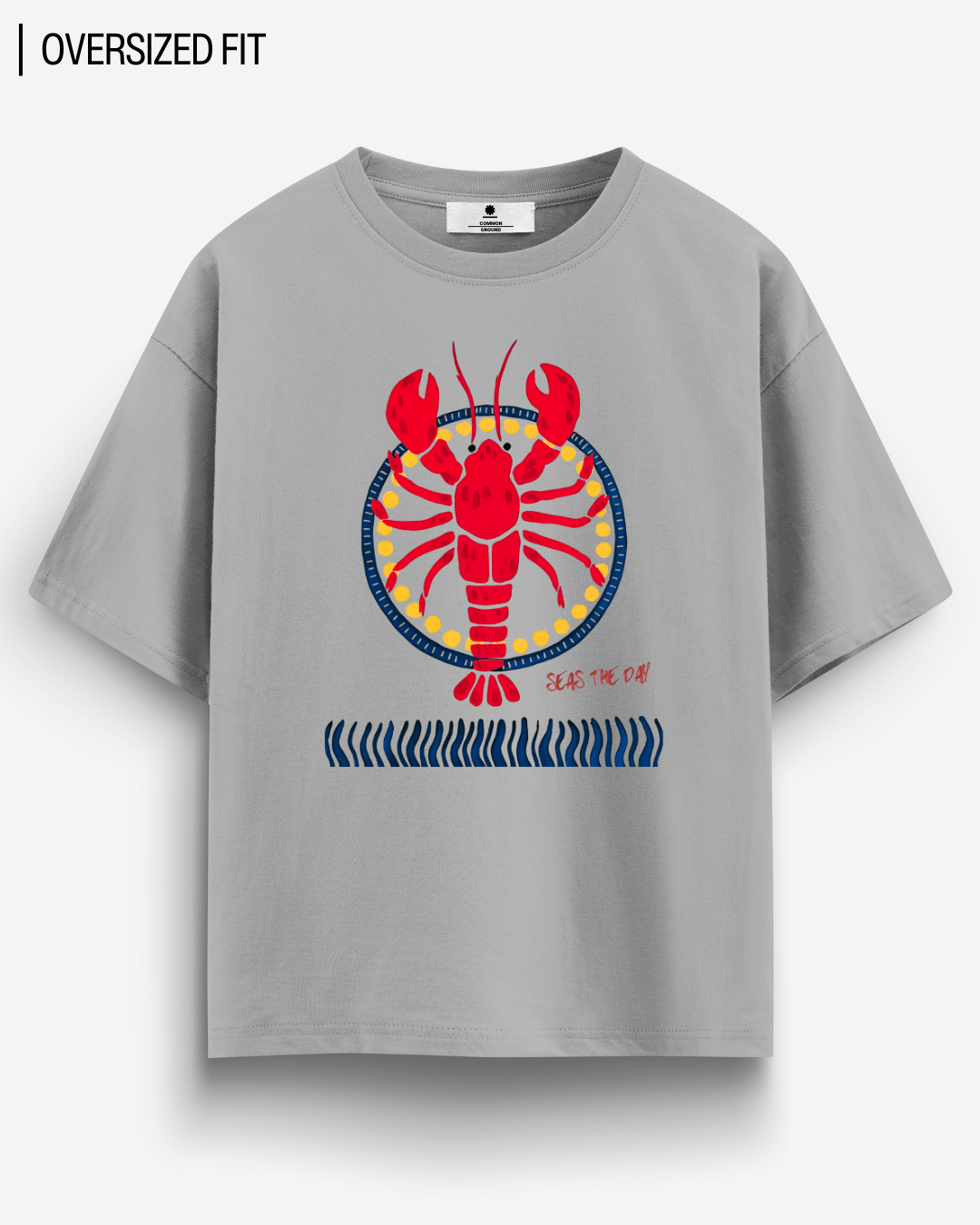 SEAS THE DAY OVERSIZED T-SHIRT