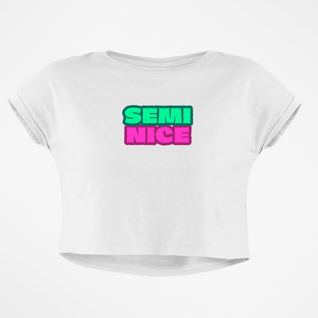 SEMI NICE CROP TOP