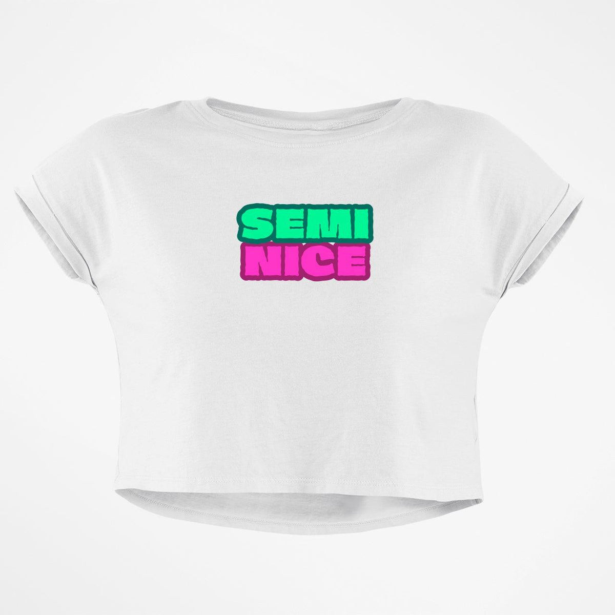 SEMI NICE CROP TOP