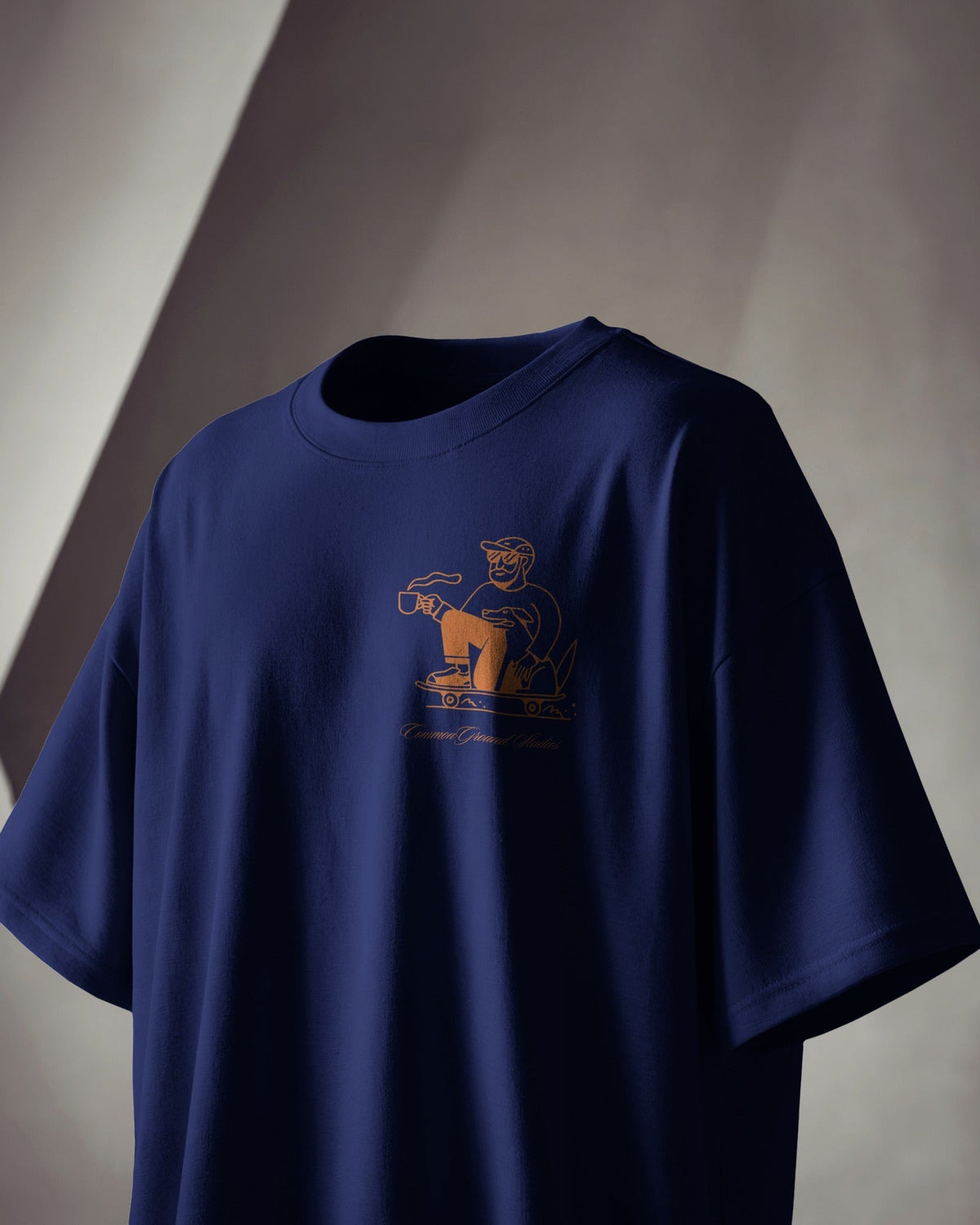 SLOW SUNDAYS COFFEE CLUB OVERSIZED T-SHIRT