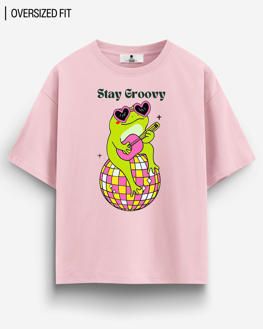 STAY GROOVY OVERSIZED T-SHIRT