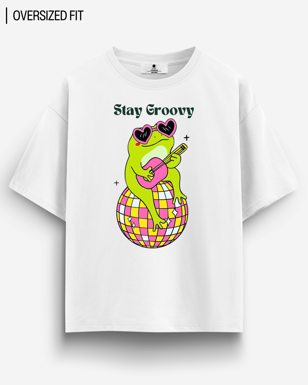 STAY GROOVY OVERSIZED T-SHIRT