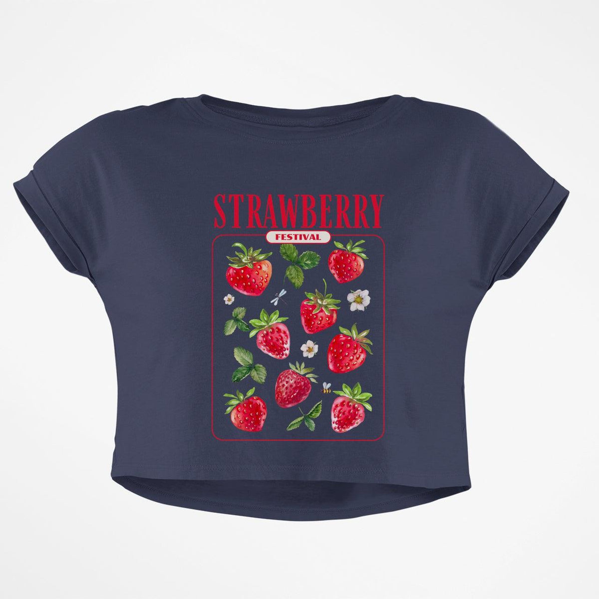 STRAWBERRY FESTIVAL CROP TOP