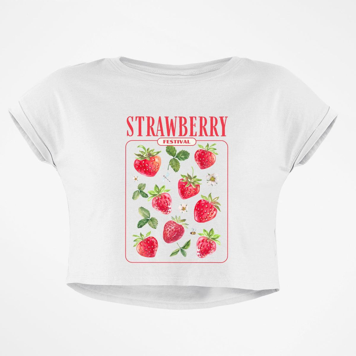 STRAWBERRY FESTIVAL CROP TOP