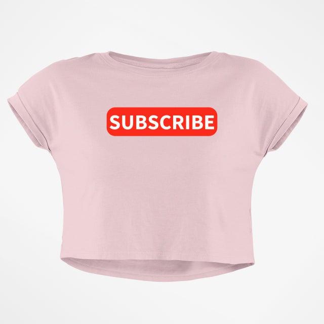 SUBSCRIBE CROP TOP