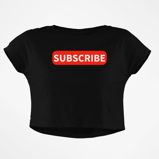 SUBSCRIBE CROP TOP