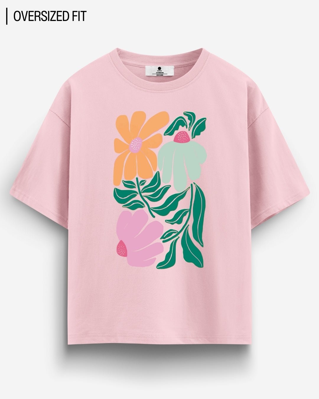 SUMMER BLOOM OVERSIZED T-SHIRT