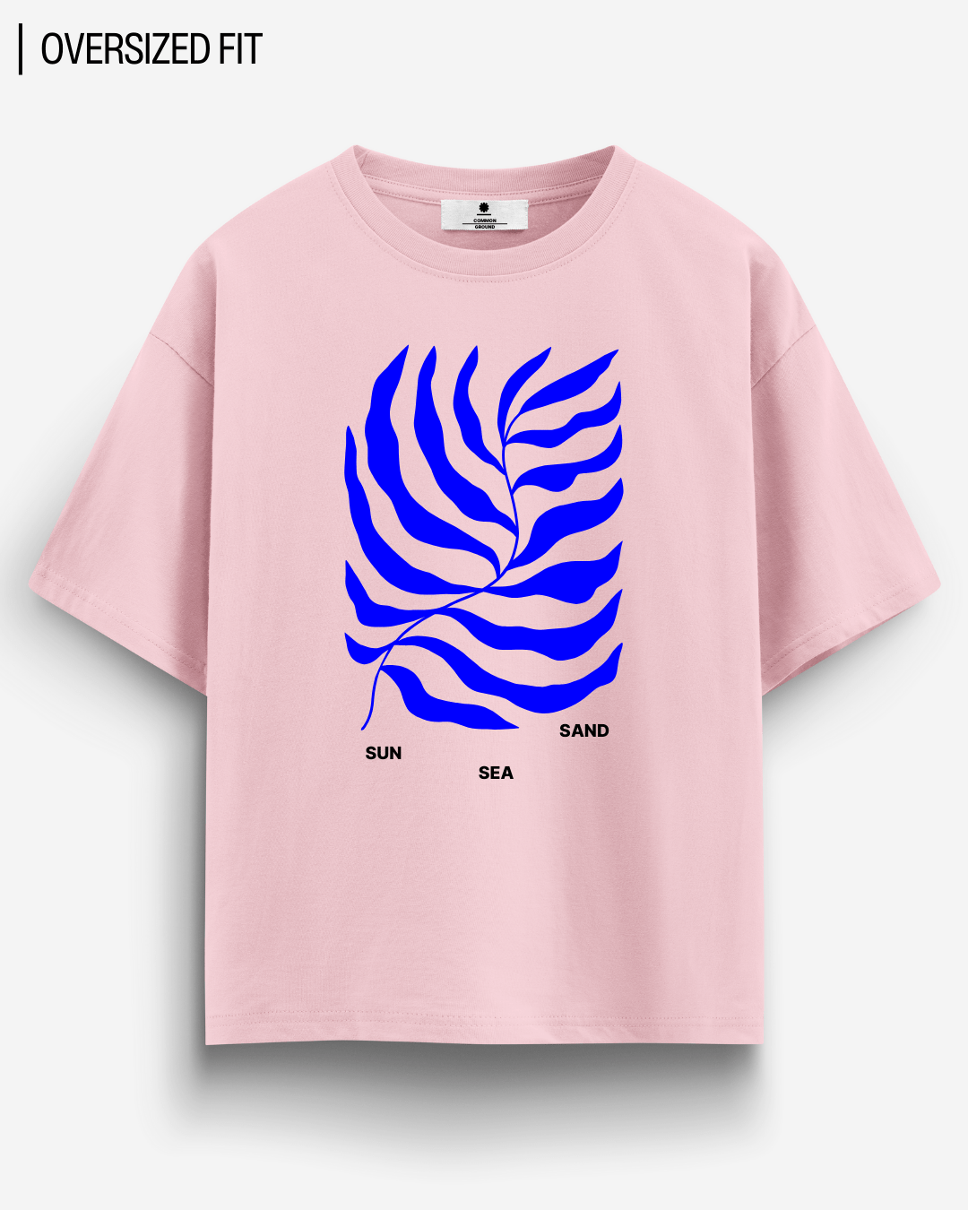 SUN SEA SAND OVERSIZED T-SHIRT