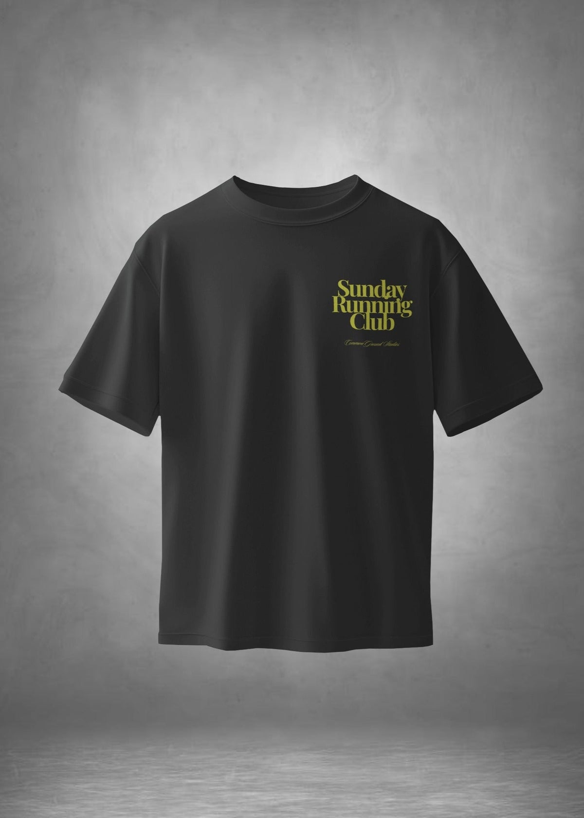 SUNDAY RUNNING OVERSIZED T-SHIRT