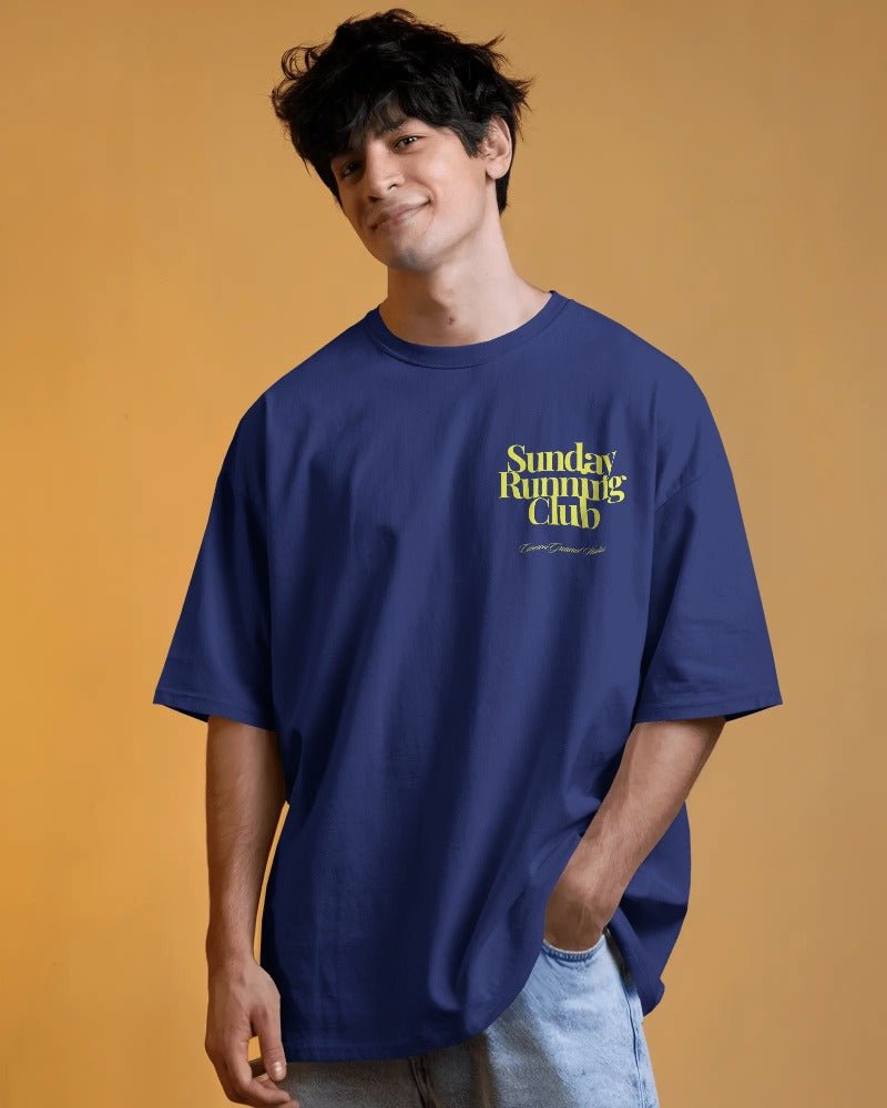 SUNDAY RUNNING OVERSIZED T-SHIRT