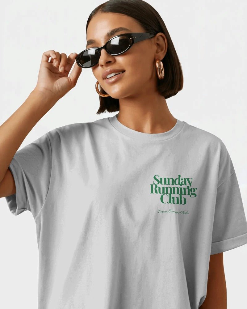 SUNDAY RUNNING OVERSIZED T-SHIRT