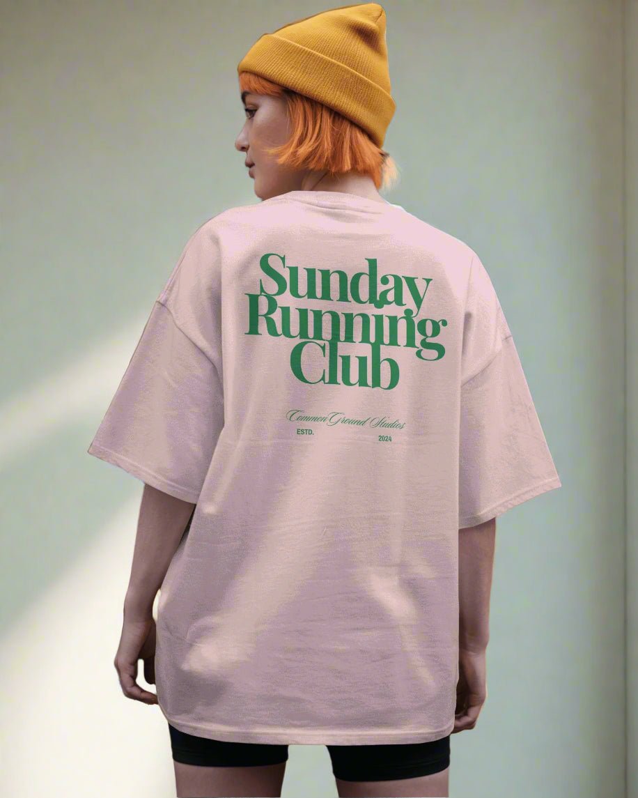 SUNDAY RUNNING OVERSIZED T-SHIRT