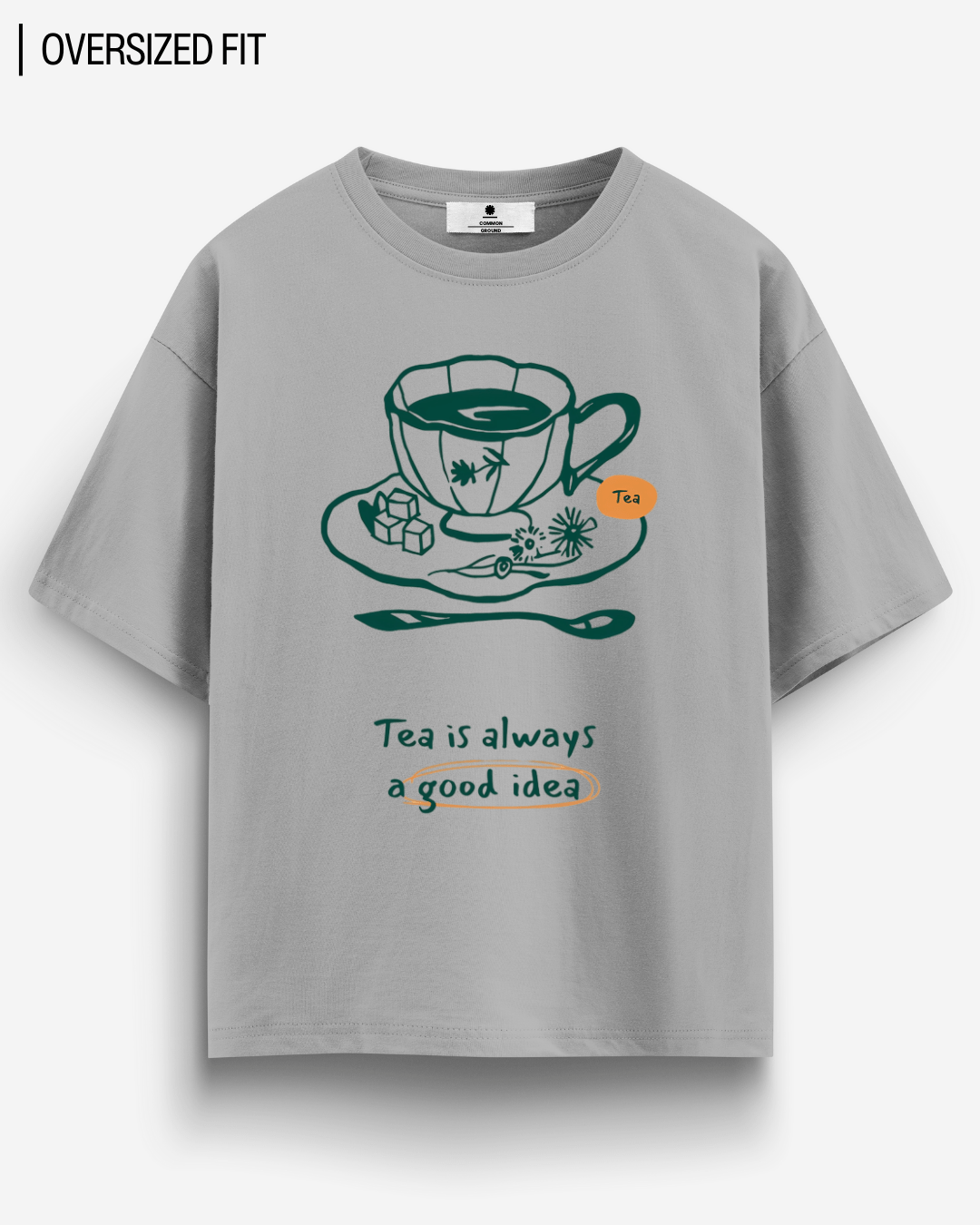 TEA OVERSIZED T-SHIRT