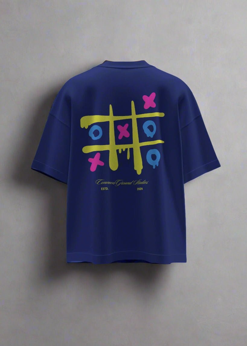 TIC TAC TOE OVERSIZED T-SHIRT