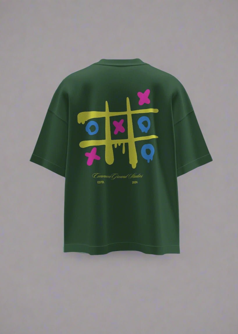 TIC TAC TOE OVERSIZED T-SHIRT