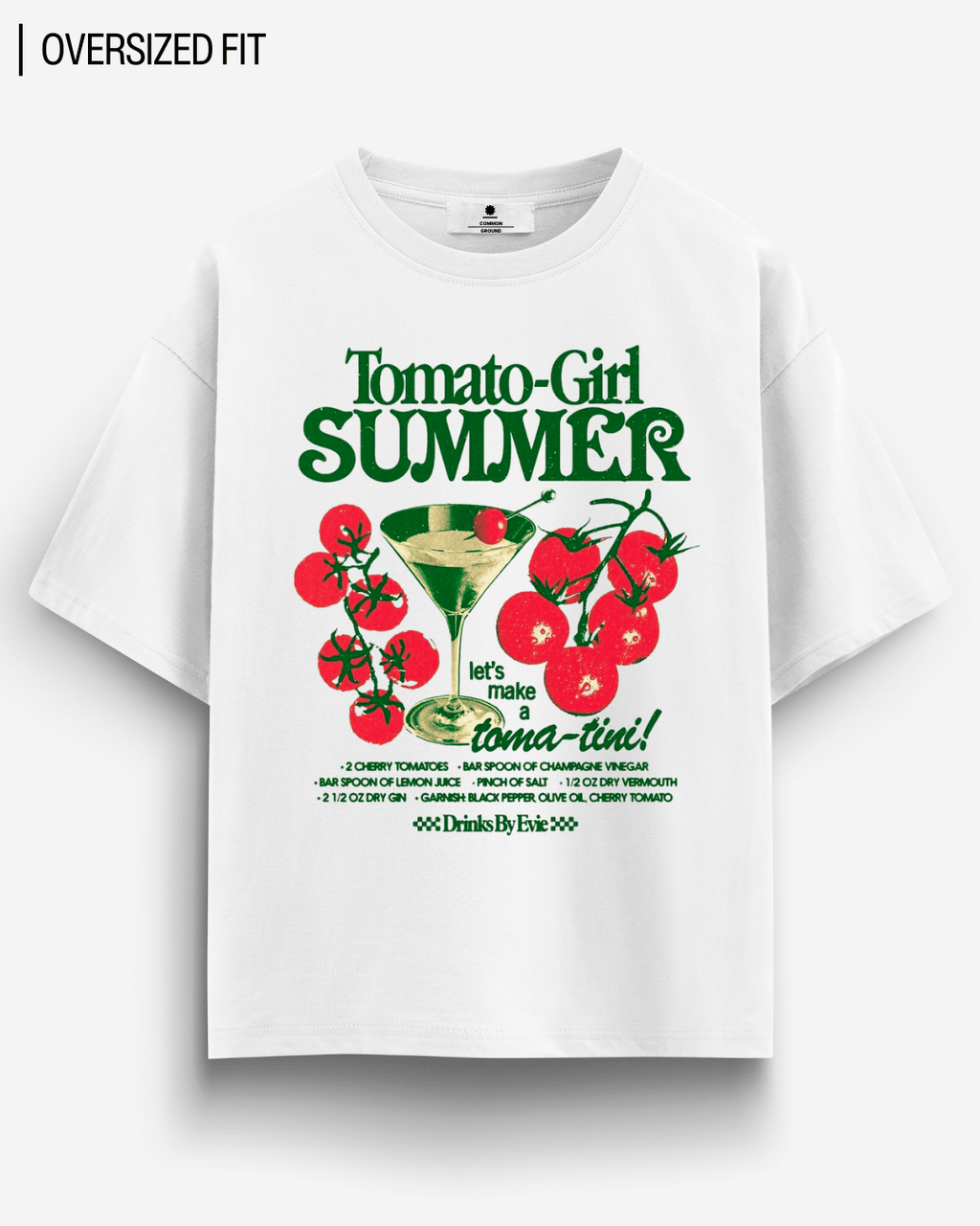 TOMATO GIRL OVERSIZED T-SHIRT
