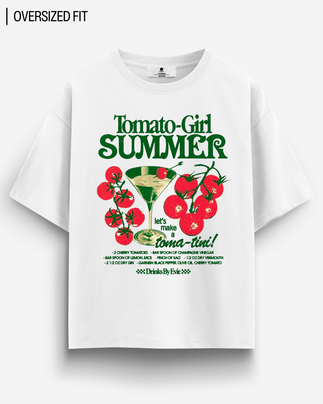 TOMATO GIRL OVERSIZED T-SHIRT