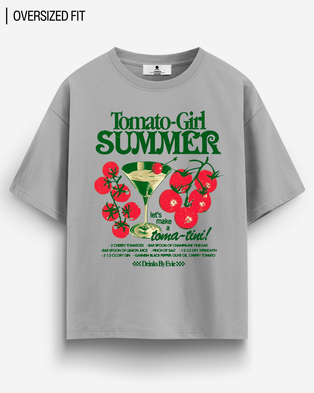 TOMATO GIRL OVERSIZED T-SHIRT