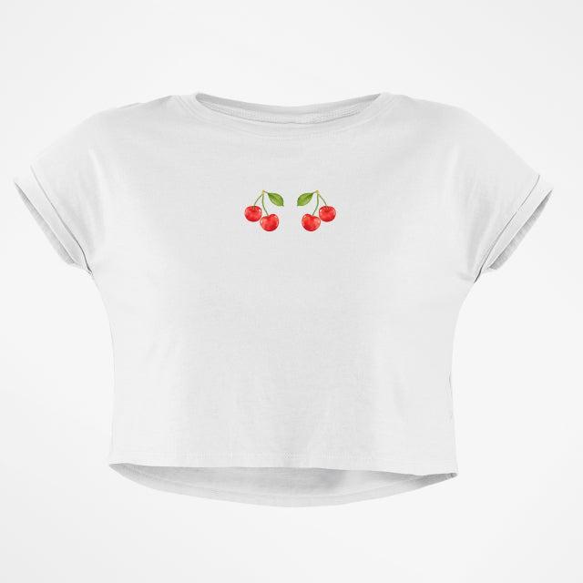 TWO CHERRIES CROP TOP