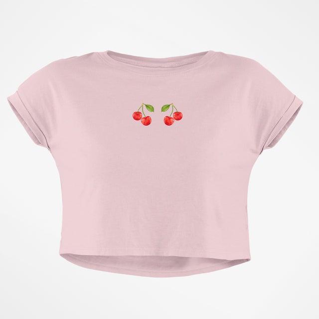 TWO CHERRIES CROP TOP