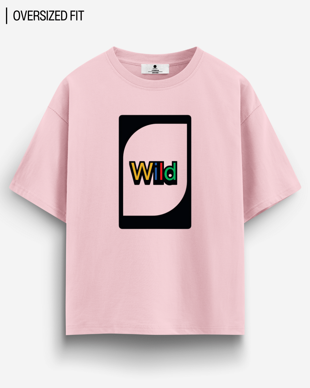 WILD CARD OVERSIZED T-SHIRT