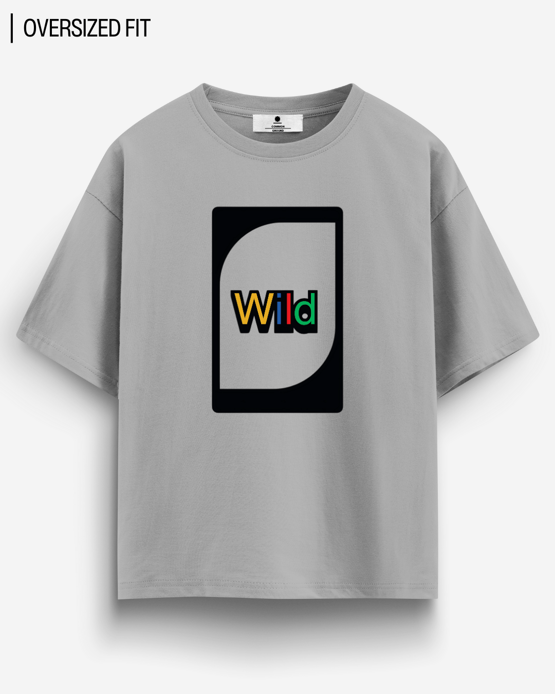 WILD CARD OVERSIZED T-SHIRT